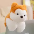 Leuke pluche knuffel zacht knuffeldiertje schattige puppy husky hangend ornament decoratie - Vos Armband
