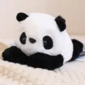 Schattig pluche panda dier zacht gevuld kussen lief liggend ontwerp mooie metgezel kindercadeau - Panda Slap Armband