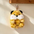 Süßer Tiger Plüsch Anhänger flauschiges Stofftier Schlüsselanhänger süße Taschen Deko Geschenk - Tiger