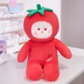 Cute red tomato plush toy soft stuffed doll cartoon fruit pillow for kids birthday gift room decor - 50cm / Tomato Baby