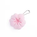 Porte-clés peluche fleur de cerisier rose mignon poupée pendentif sac moelleux jouet - Fleur de Cerisier Pendentif Chaîne à Perles / 9x9cm