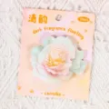 Kamillenform Haftnotizen Notizblock dekoratives Schreibwarenset fuer Tagebuchbasteln 30Stk - Qingyun Stil
