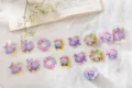 Hydrangea PET tape set decorative scrapbooking stickers floral masking tape crafts supplies - Hydrangea Bouquet