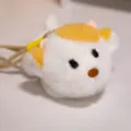 Carino copricapo in peluche animale morbido bambola peluche giocattolo regalo accessorio - Pecora Sdraiata