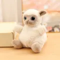 Niedliches Plüschschaf Spielzeug, weiche Kuscheltier Puppe, süßes Tierkissen für Kinder Geschenke. - 12cm Anhänger / Lamm