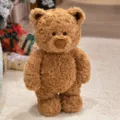 Simpatico orsetto di peluche marrone giocattolo, morbida bambola per regali di bambini. - 32cm 220g / Orsacchiotto Marrone
