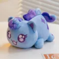 Simpatico gatto unicorno peluche morbido animale di peluche bambola regalo bambini 15 cm - Gatto Unicorno Viola
