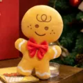 Süßer Weihnachten Lebkuchenmann Plüschtier weiche Puppe Festliche Party Deko Geschenk - Kleiner Lebkuchenmann / 12cm