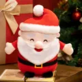 Süßer Weihnachtsmann Plüschtier für Weihnachtsdekoration, weiche Stoffpuppe als Geschenk. - Mittelgroßer Weihnachtsmann / 20cm