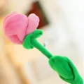 Loutradiko Triantafyllo Louloudi Paixnidi Roz Gemisto Fyto Kourdina Agrafa Doro Spitiou - Ροζ / 30 cm