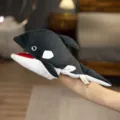 Cute killer whale plush hand puppet for kids interactive storytelling and fun family playtime. - Killer Whale Hand Puppet
