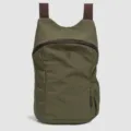 Sac à dos de randonnée extérieur léger minimaliste vert olive, voyage camping urbain décontracté. - Vert Pin