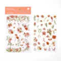 MoCard botanical transfer stickers spring field floral journal scrapbooking 2pcs set - Spring Dream