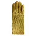 Gant de performance à sequins dorés pour adultes, idéal pour la danse et les soirées. - Taille unique / Adulte Or