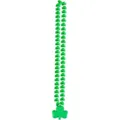 St. Patrick's Day green shamrock bead necklace festive party Irish costume jewelry - Bright Green Clover (ZL181221)