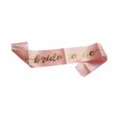 Banda de satén rosa para despedida de soltera decoración de fiesta de bodas 156x9.5cm - 18HET9702SPK