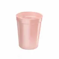 Macaron pink bachelorette party plastic cup with Team Bride print for wedding celebrations. - Team Bride / Pink