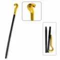 Egyptische Farao Cobra Scepter Halloween Cosplay Kostuum Requisite Gouden Slang Staf - Slangenkop Scepter - Verguld