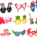 Tropical Party Novelty Sunglasses Summer Beach Luau Hawaiian Festival Costume Assorted - One Size / Nine Piece Set(22HWSET999) / 9 Pieces/Pack / Mixed Multicolor