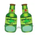 Funny beer bottle shape party glasses, green novelty costume eyewear for festival holiday. - One Size / Beer Bottle Shape(TSA01FS9134A9) / Green