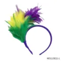 Carnaval veren haarband kleurrijke feest haarband kostuum festival haaraccessoires - MD1115E21-1