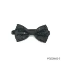 Farfalla nera con paillettes scintillanti per spettacolo teatrale e festa in maschera. - Nero