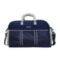 Large capacity travel duffel bag fashionable lightweight short trip luggage bag fitness bag - No Pendant / Blue