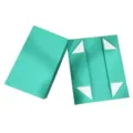 Boite cadeau pliante magnetique bleu Tiffany, boite en papier pliable cosmetique. - 34*20*11cm / Cyan
