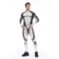 Costume cosplay stampa animale Halloween body manica lunga spettacolo festa divertente - Taglia S / Stile di Stampa Texture Gorilla (B142-480)