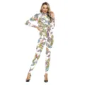 Donna manica lunga cartone animato unicorno stampa 3D tuta body cosplay costume principale - Taglia S / Set / Stile Unicorno Graffiti (B142-244)