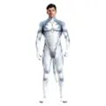 Ανδρική 3D στολή cosplay ζώου λύκος zentai κορμάκι με ουρά και λεπτομέρειες - S / Σετ