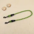 Dual Dog Leash Double Pet Lead Heavy Duty Braided Rope for Two Dogs Walking Training - Auxiliary Rope / Green