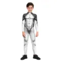 Children wolf animal cosplay costume digital print full body jumpsuit main image display - S-110cm / T108-1013