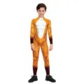 Kids animal cosplay costume long sleeve jumpsuit for Halloween party dress up show - T108-1017
