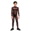 Kids gorilla muscle costume jumpsuit for Halloween party animal role play performance wear. - T108-1019