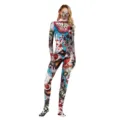Halloween gruselig Clown Zombie Cosplay Ganzkörper Jungen Kostüm Hauptansicht Ansicht - S / Zombie Clown (WB141-006)