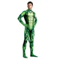 Grüner Schlangenmuster Ganzkörper Spandex Anzug Cosplay Kostüm für Halloween Männer. - S / Schlangengrün