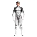 Heren Husky Cosplay Dier Digitale Print Jumpsuit Halloween Feest Optreden Kostuum - S / Husky Print