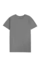 Herren einfarbiges Kurzarm T-Shirt Slim Fit Sommer Freizeit Top graues Basic T-Shirt - S / Hellgrau