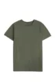 Herren einfarbig Kurzarm Rundhals T-Shirt Sommer Freizeit Basic Oberteil Bekleidung. - S / Graugrün