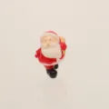 Miniature resin Santa Claus figurine for Christmas micro landscape and holiday home decor. - No.122 - Resin Santa Claus Miniature Ornament