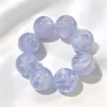 Fashion retro marbled round bead bracelet elegant daily wear fashion accessory jewelry item - Beaded Style (S237) / Blue