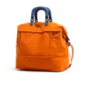 Grande borsa da viaggio capiente, arancione leggera e pratica per fine settimana - senza ciondolo / Arancione