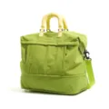 Grande borsa da viaggio per donna, borsone impermeabile e leggero ideale per brevi viaggi. - senza ciondolo / Verde