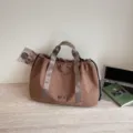 Casual τσάντα ταξιδιού μεγάλης χωρητικότητας, αθλητική τσάντα ώμου για άνδρες και γυναίκες - Χακί