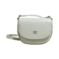 Light green minimalist leather shoulder bag stylish casual crossbody bag for women daily use. - No Pendant / Green