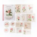 Set d'autocollants botaniques vintage, 30pcs autocollants décoratifs de journal. - Quelques Romances