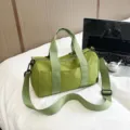 Kleine groene sporttas waterdichte casual reistas voor yoga fitness met comfortabele schouderband - Groen