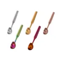 Stainless steel ice cream scoop set with long handle for kitchen fruit and dessert use. - Style A 304 Ice Cream Scoop / Natural