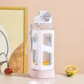 Megali tetragoni diadanes boukali nerou me louiri gia tin kathimerini xrisi sport - 800ml / Λευκό